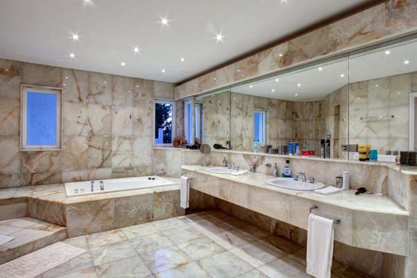 marbre salle de bain